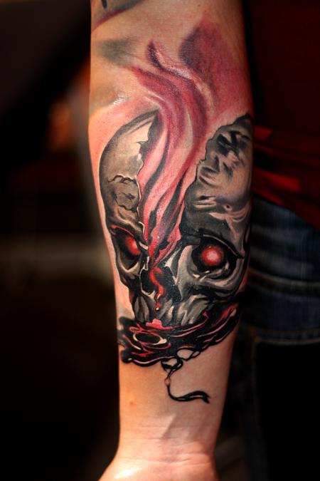 tattoos/ - Skull tattoo, Antonio Proietti - 116261